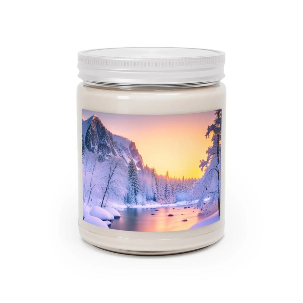 Scented candles (Enchanting winterland)